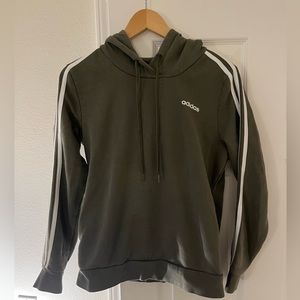 Adidas women’s hoodie. Medium. Khaki / olive green